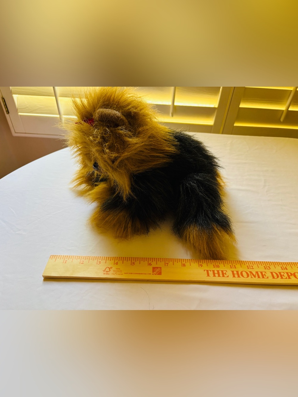 Ty Yappie the Yorkie Vintage 1987 Plush Stuffed Animal Dog - Picture 8 of 14